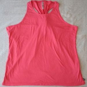 Fabletics XL Pink Sleeveless Kerry Twist Back Racerback Tank